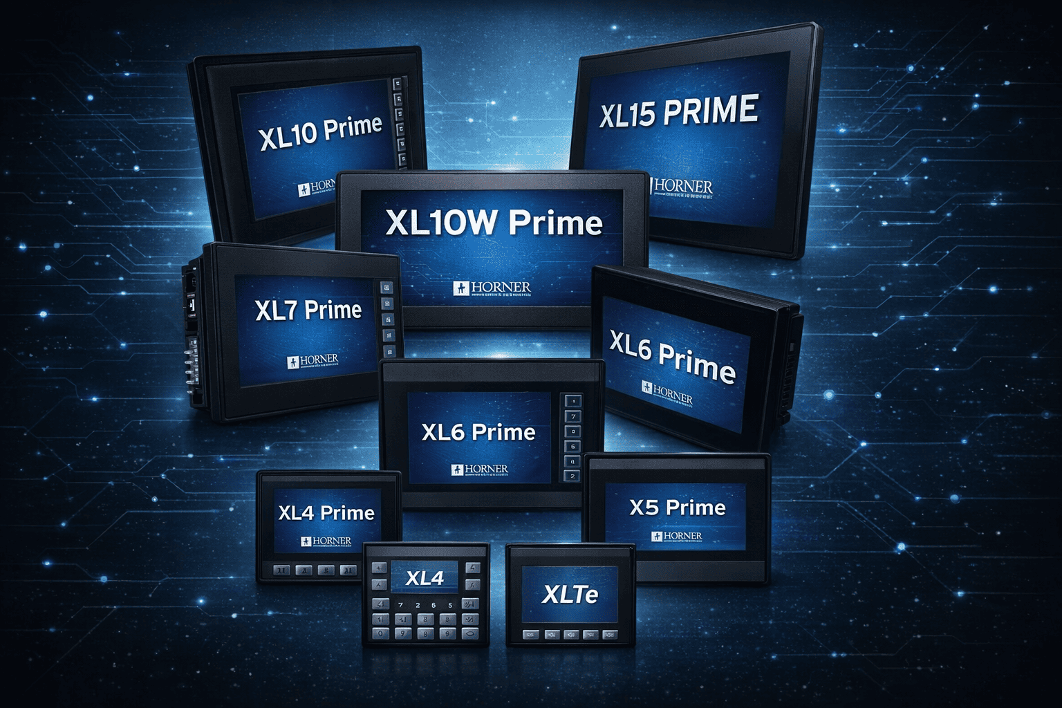 Horner Prime Series: All-in-One PLC & HMI Controllers for Modern Industrial Automation