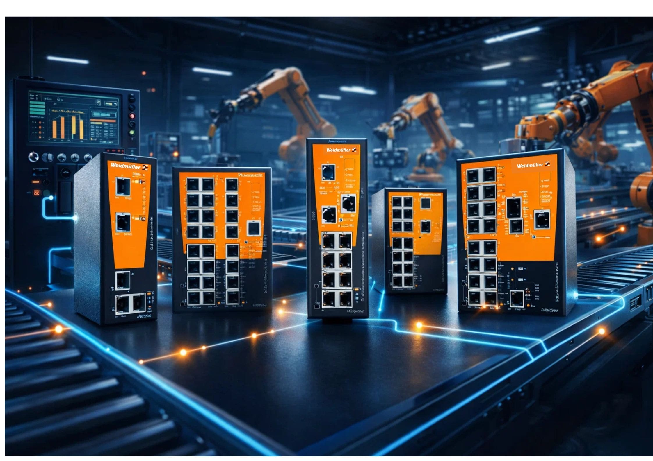 Weidmüller Ethernet Switches: Reliable Networking for Industrial Automation