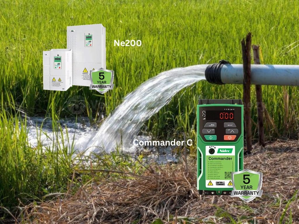   Best Nidec Drive Variants for Agriculture (Small Pumps, Fans & Mixers)