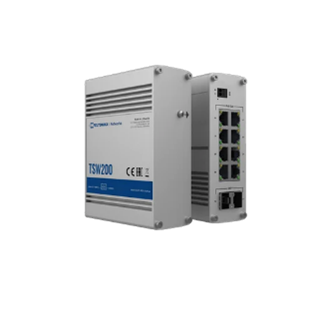 TSW200 Industrial Unmanaged Switch and Gigabit+8 port POE