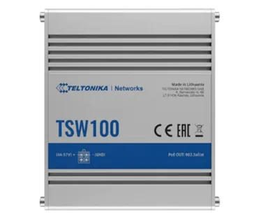 TSW 100 5 Port POE + Switch and Gigabit