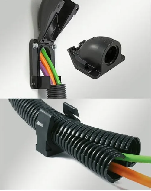 Confix -cable conduit system and cable protection conduits