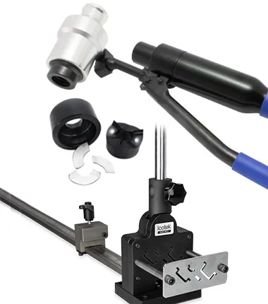 icotek TOOLS- Hydraulic punch drivers & DIN rail cutters